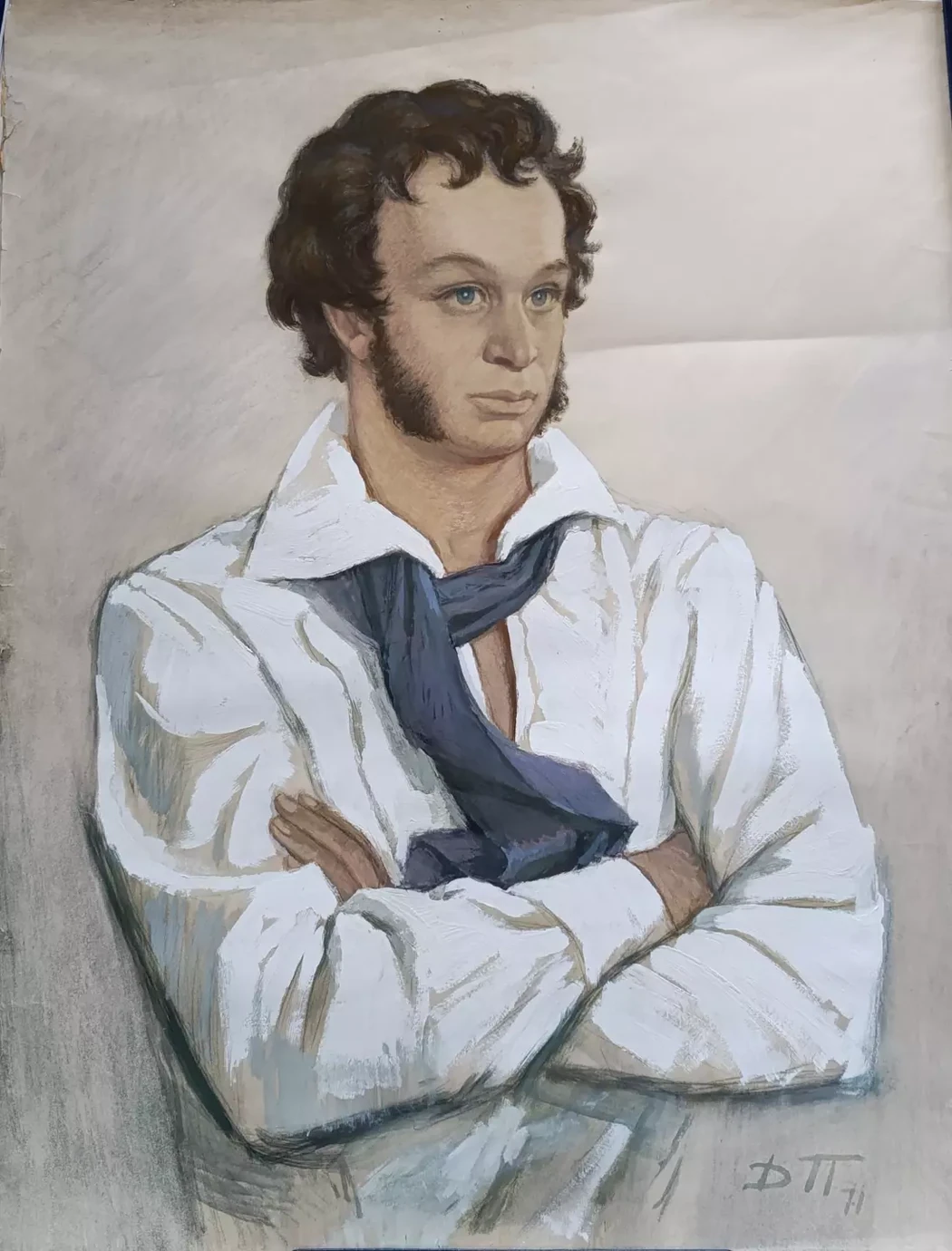 «Родионов Ю.С. в роли Пушкина А.С.» Попов Д.Ф.