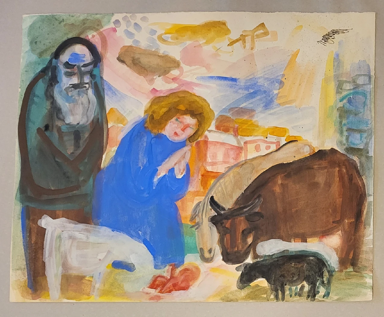 «Эскиз. Рождество», Аршакуни Завен Петросович, художник, купить картину 