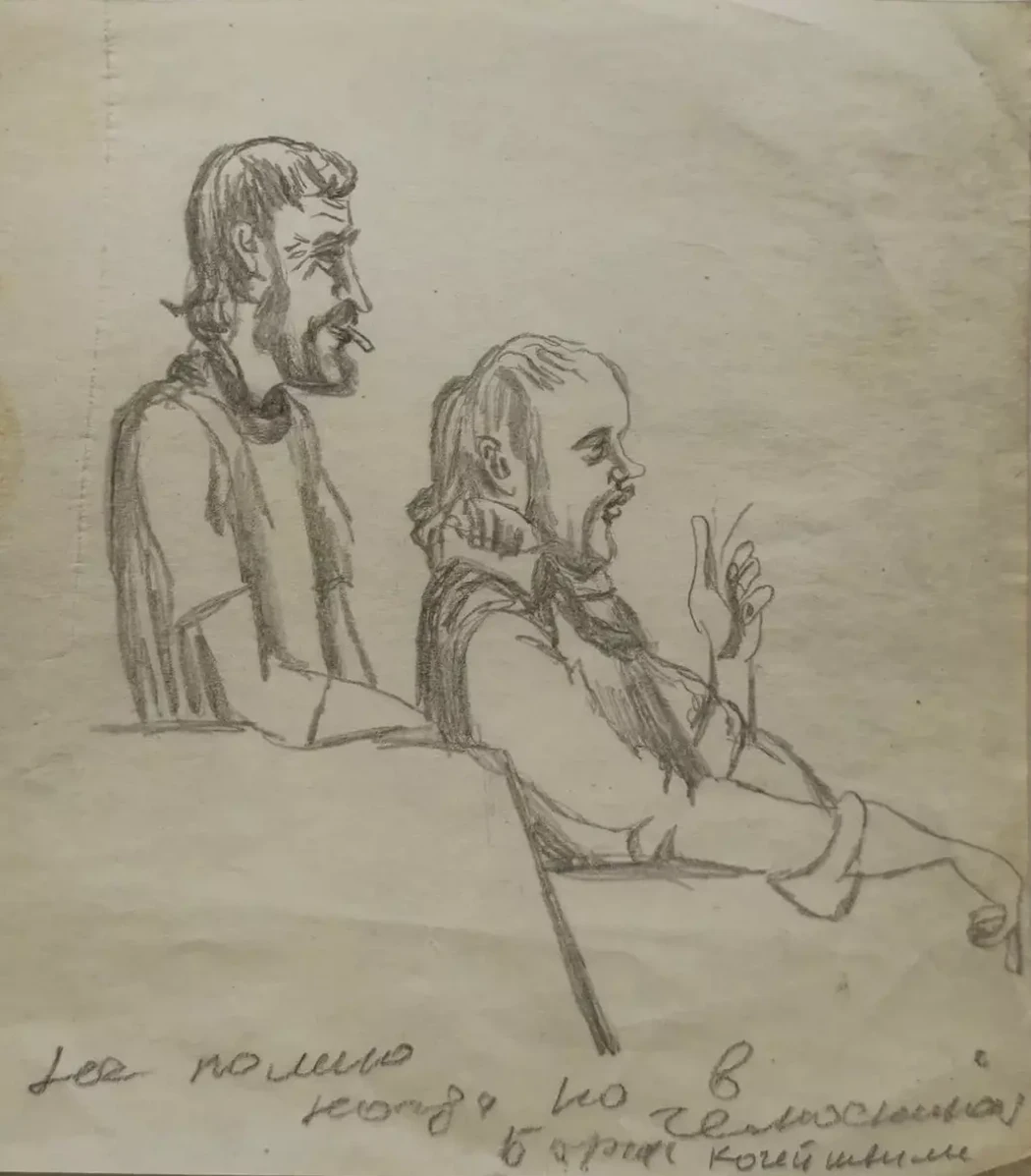 «Не помню когда, но в Челюскинском», Кочейшвили Борис Петрович, художник, купить картину