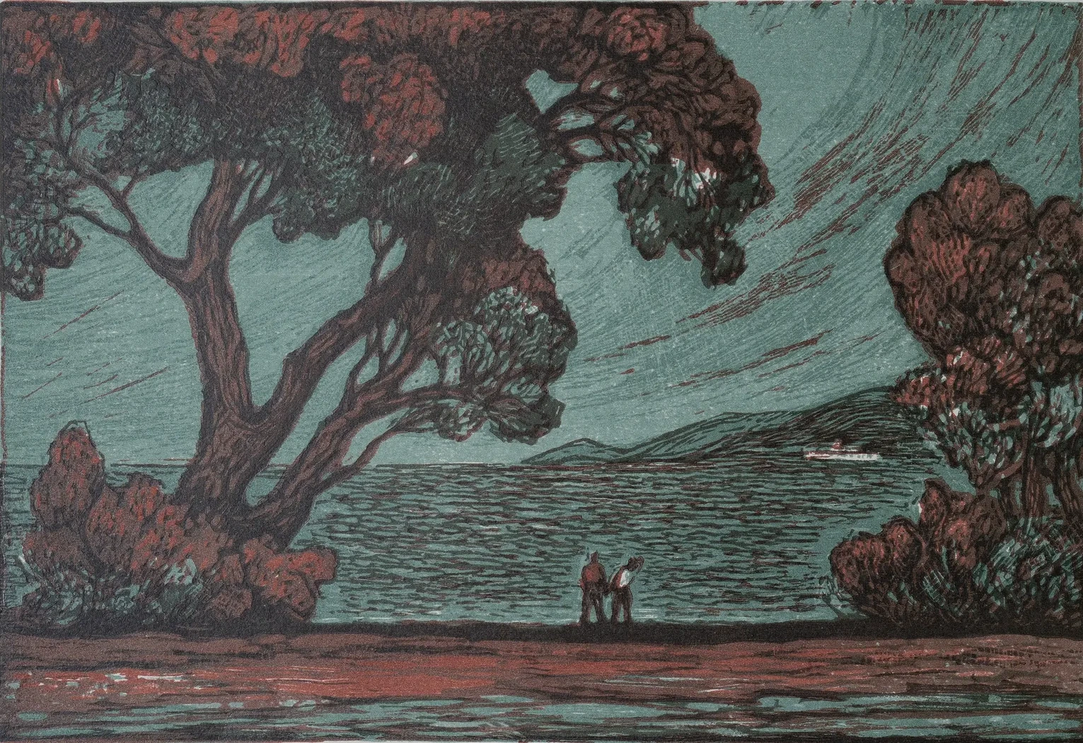 «Пейзаж», Н.Х., художник, купить картину.
