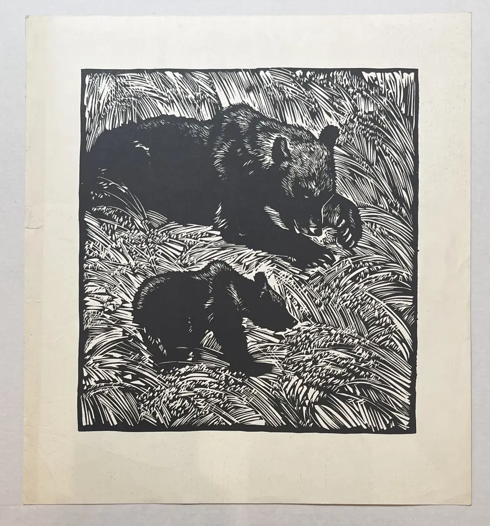 «Медведи», Н.Х., художник, купить картину.