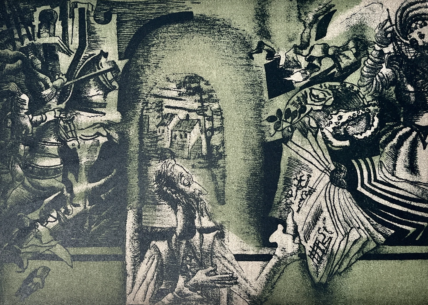 «Дон Кихот (лист№2)», Гречина О.Н., художник, купить картину