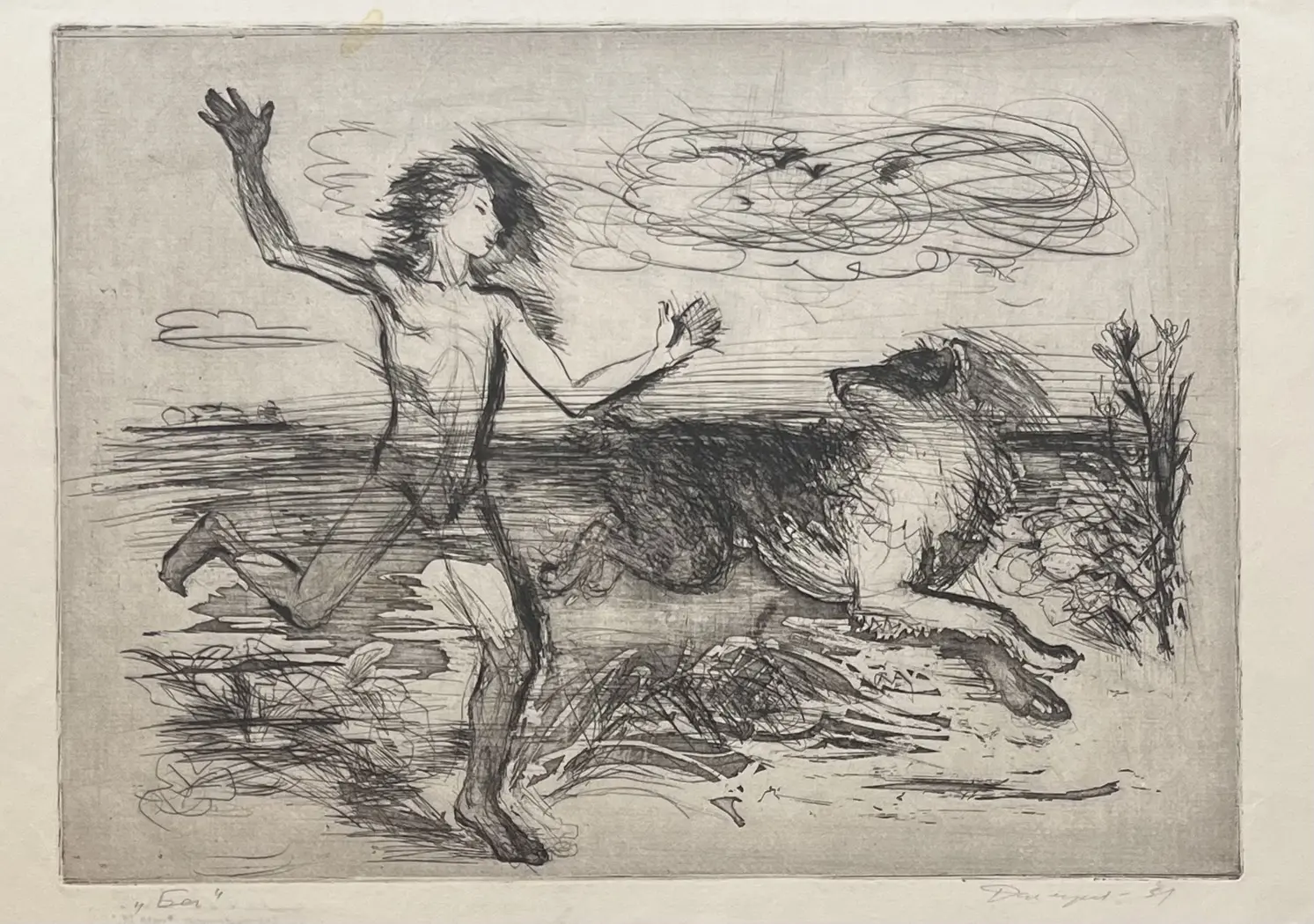 «Бег», Далецкая Юлия Павловна, художник, купить картину.