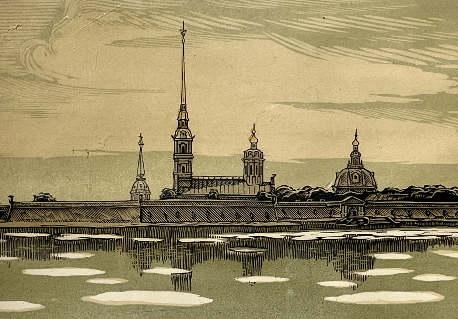 «Петропавловская крепость», Ракицкий Борис Романович, художник, купить картину