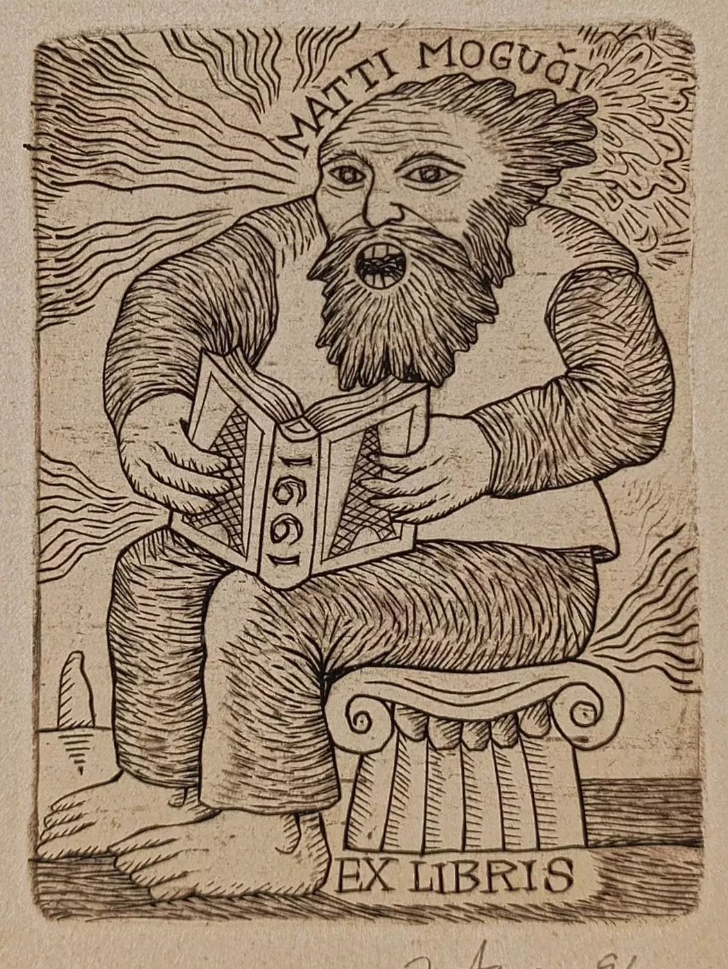 «Matti Moguci ex libris» Jüri Arrak