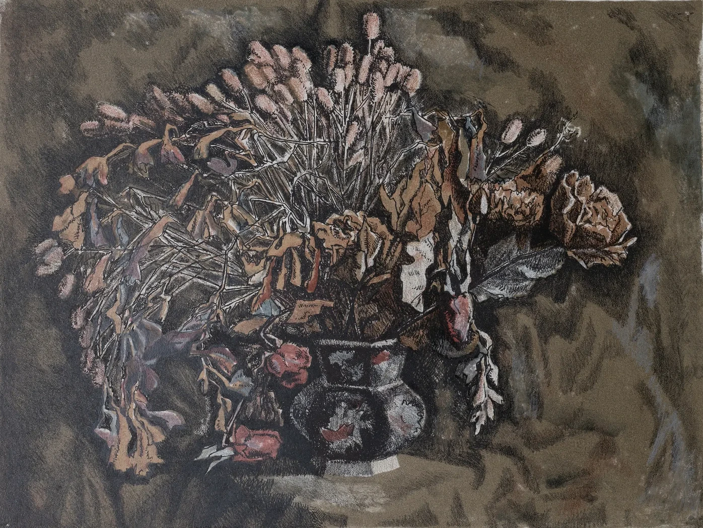 «Сухой букет», Сенькова Ирина Львовна, художник, купить картину.