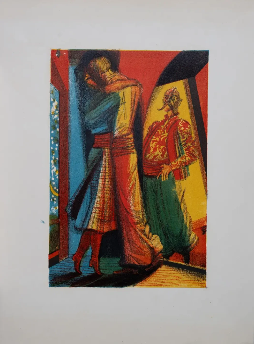 «Сказочный сюжет», Н.Х., художник, купить картину.