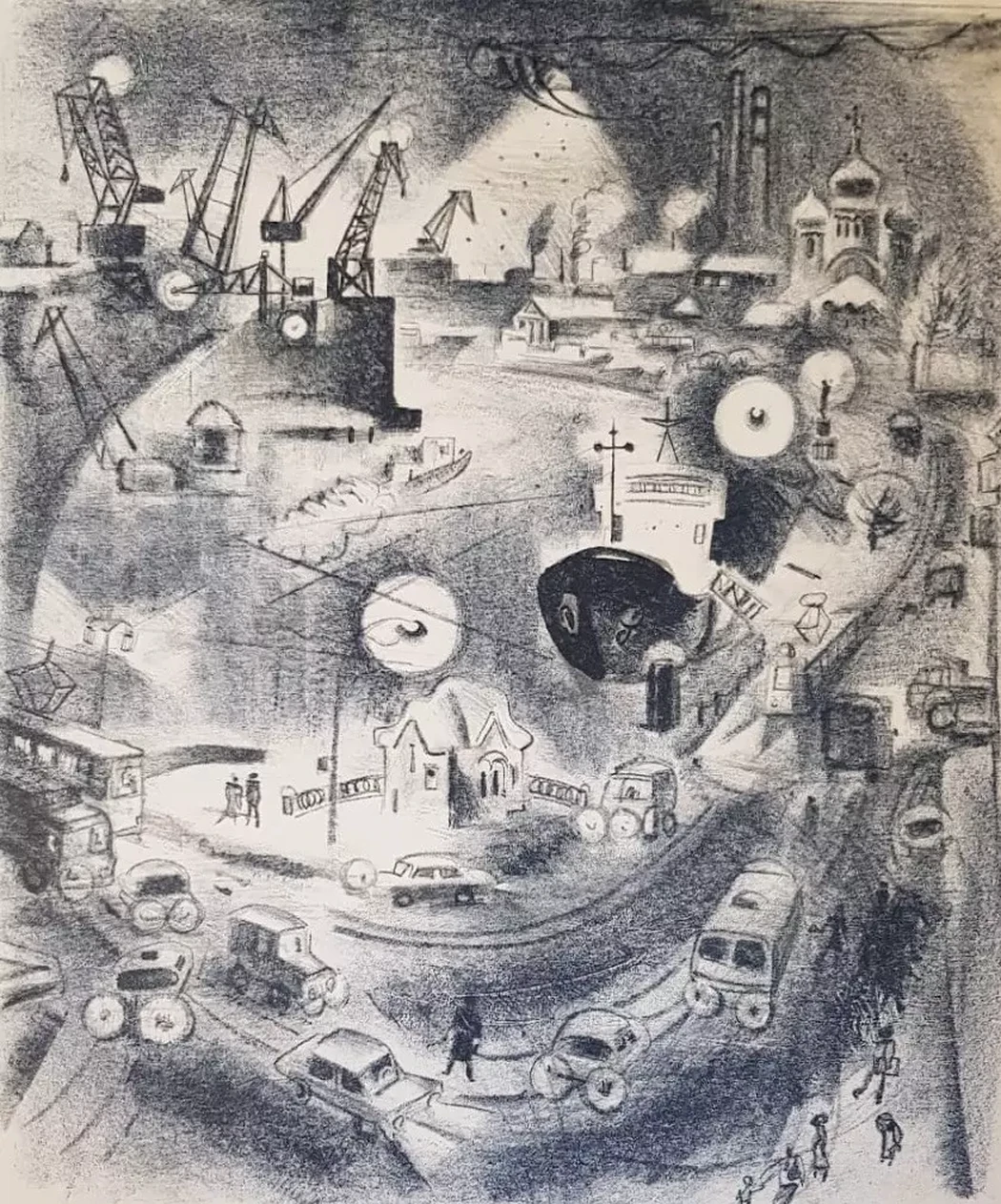 «Ленинград», Вежель Елена Роальдовна, художник, купить картину