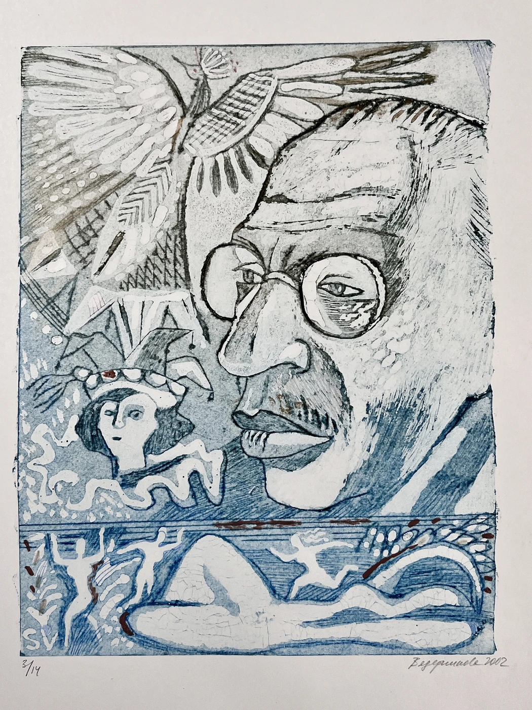 «Портрет И. Стравинского»