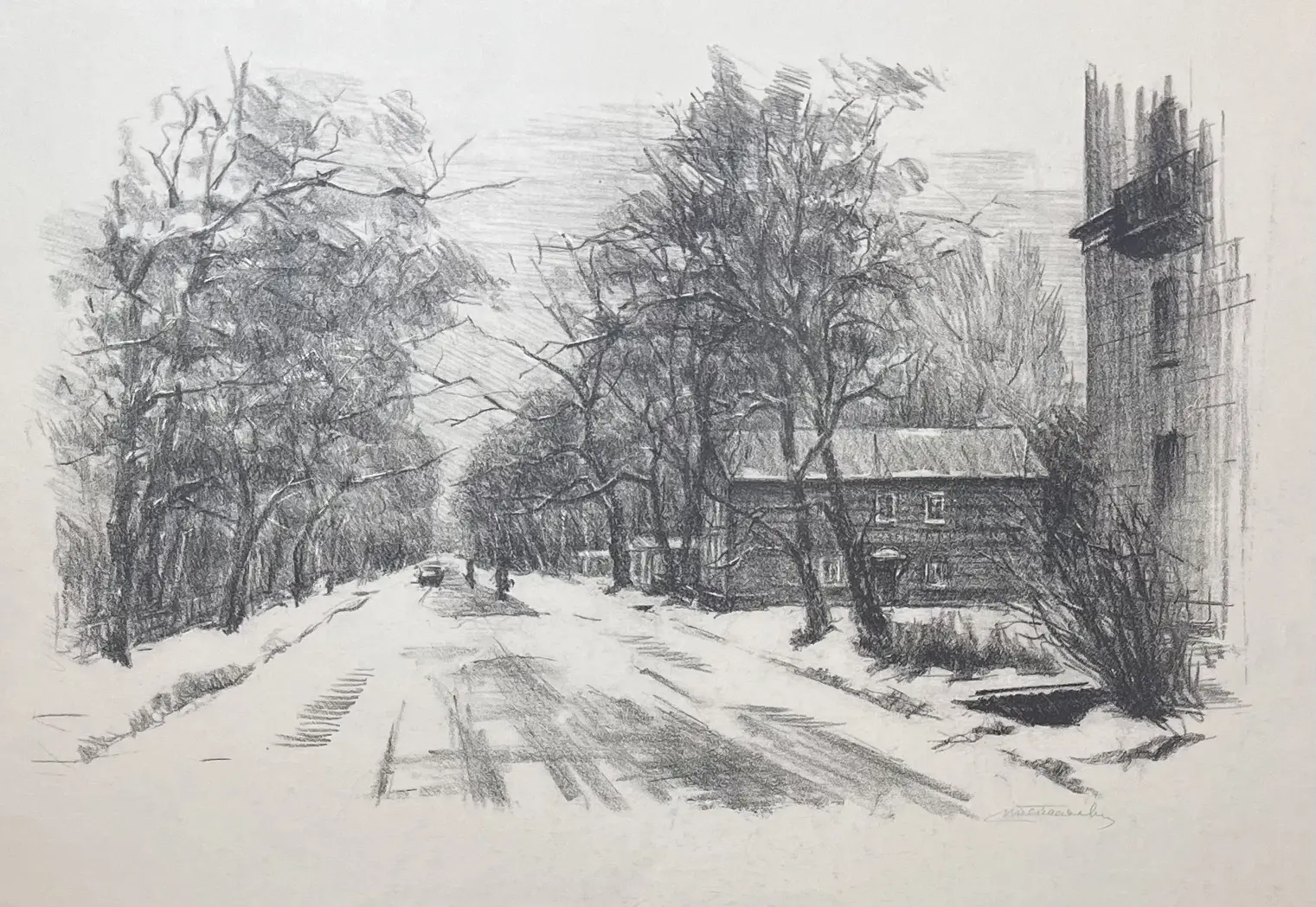 «Городской пейзаж», Толмачева, художник, купить картину.