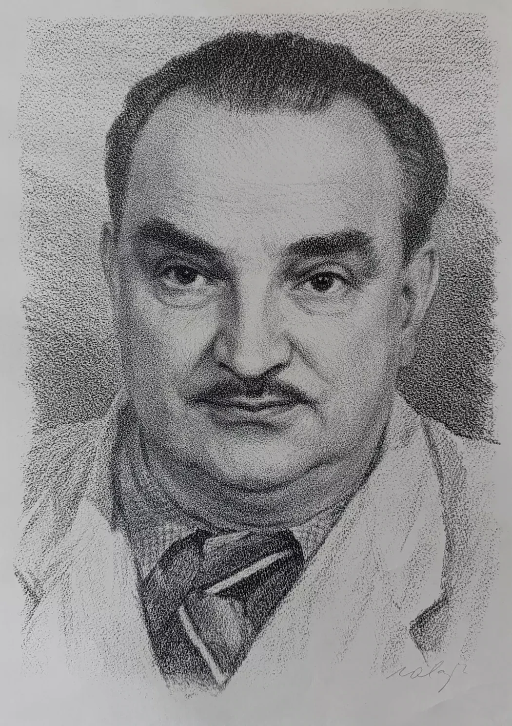 «Портрет Виталия Бианки» Лаврухин Ю.Н.