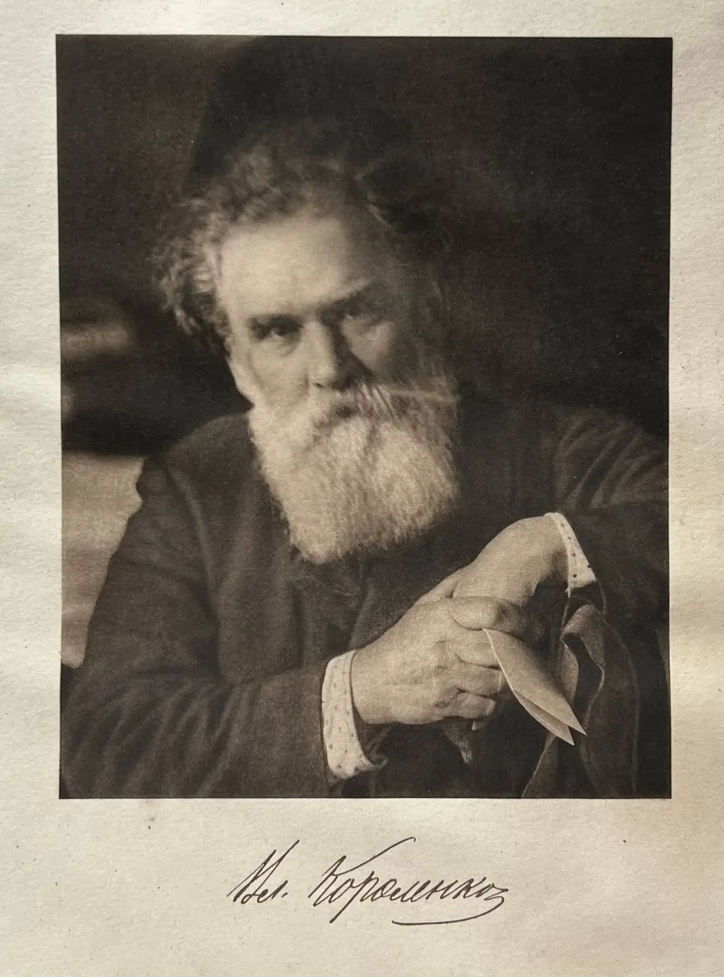 «Короленко. Снимок Г.Е. Старицкаго, Полтава, 1913», художник, купить картину, купить, работы, аукцион, графика, галерея ОПХ, Bidspirit, бидспирит, магазин