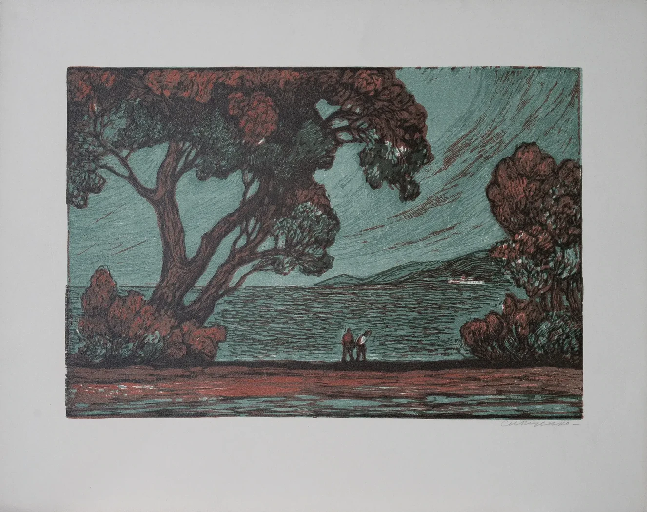 «Пейзаж», Н.Х., художник, купить картину.