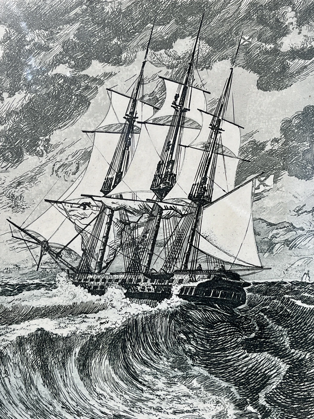 «Фрегат «Аврора»», Ванин А.М., художник, купить картину, купить,