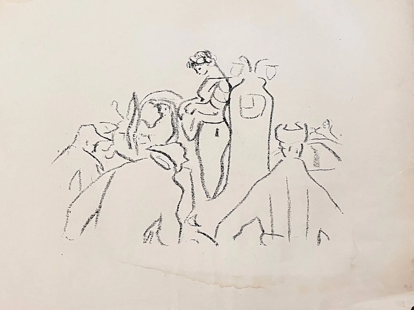 «Автолитография В. Матюх», Матюх Вера Федоровна, художник, купить картину, купить, работы, аукцион, графика, галерея ОПХ, Bidspirit, бидспирит, магазин