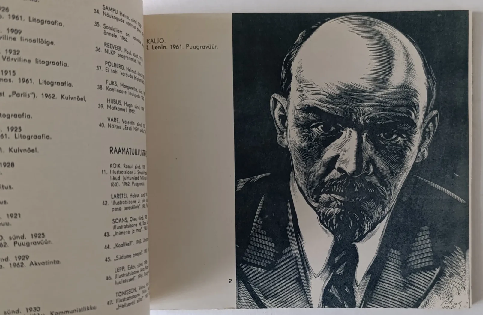 «Графика советской эстонии 1961-1962»