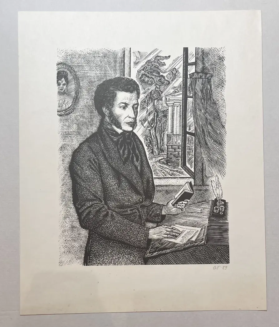 «А.С. Пушкин», Н.Х., художник, купить картину.
