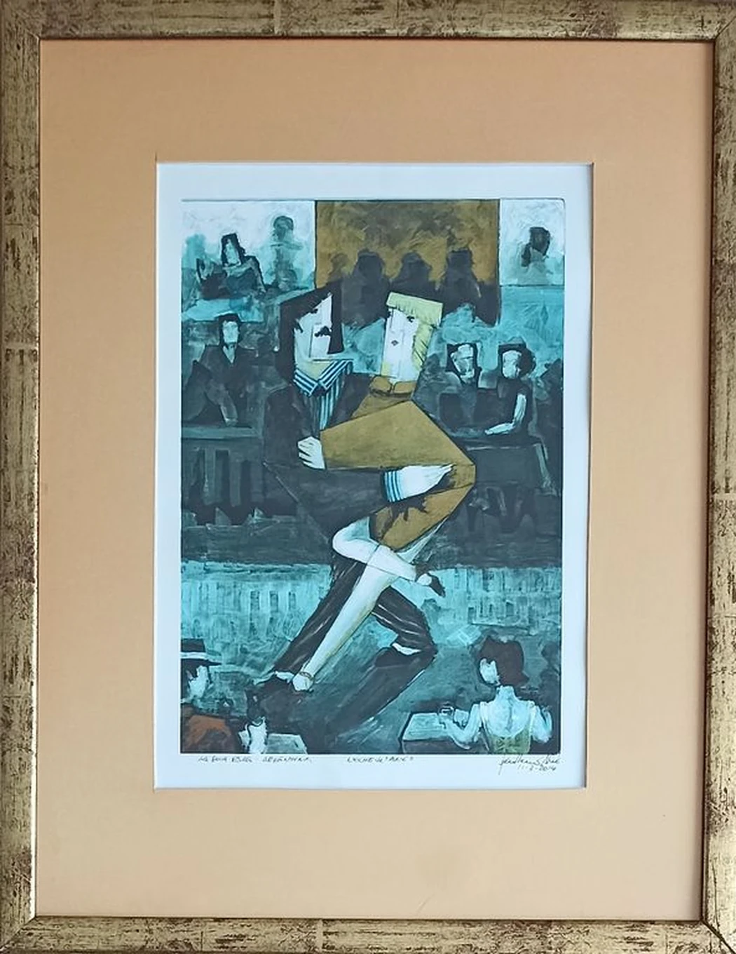 «Ла-Бока, Аргентина. Танго в кабаке» Guillermo Alio