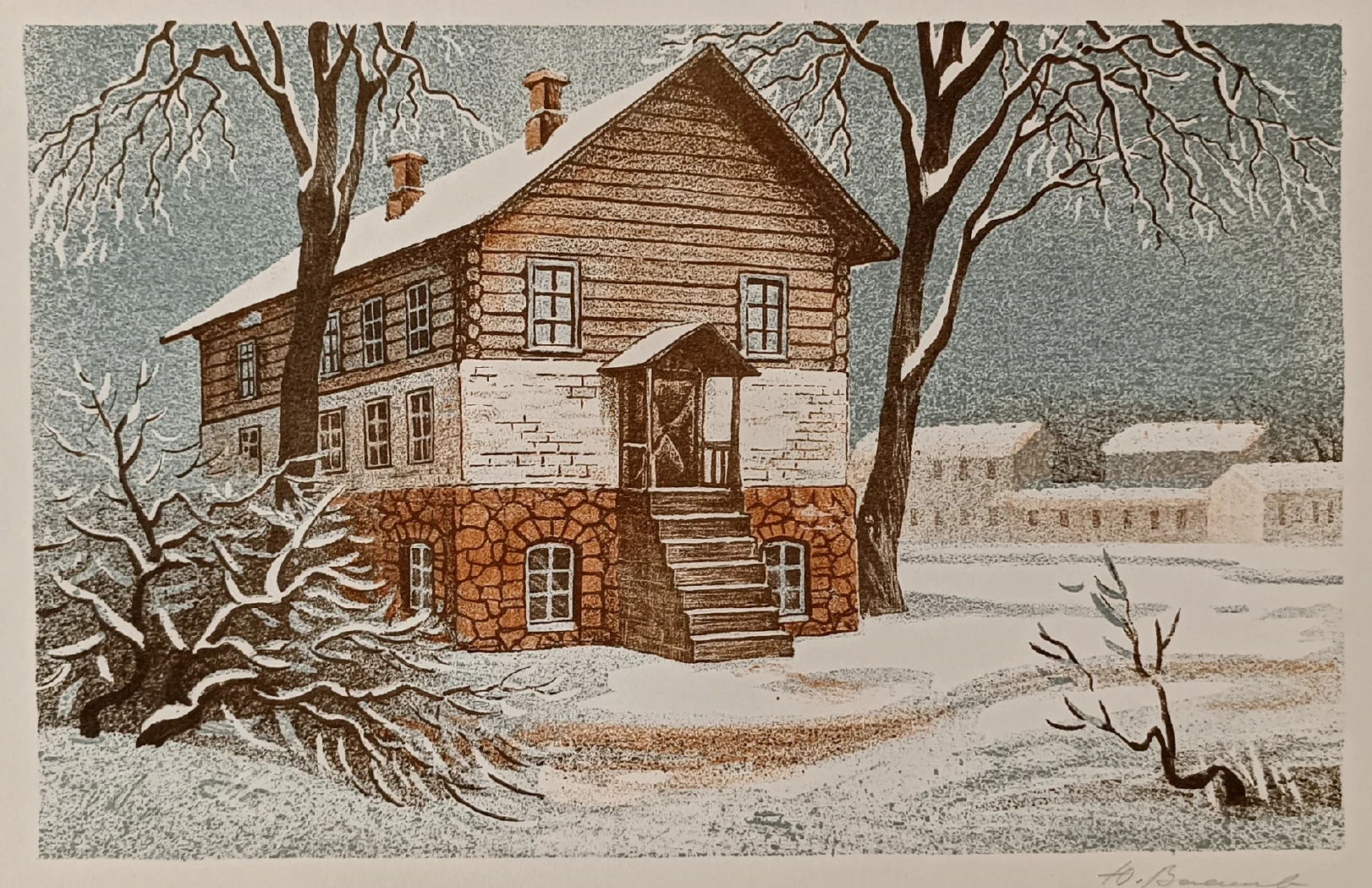 «Трактир на ул. Карбышева, д. 1. Ленинград» Васильев Ю.А.