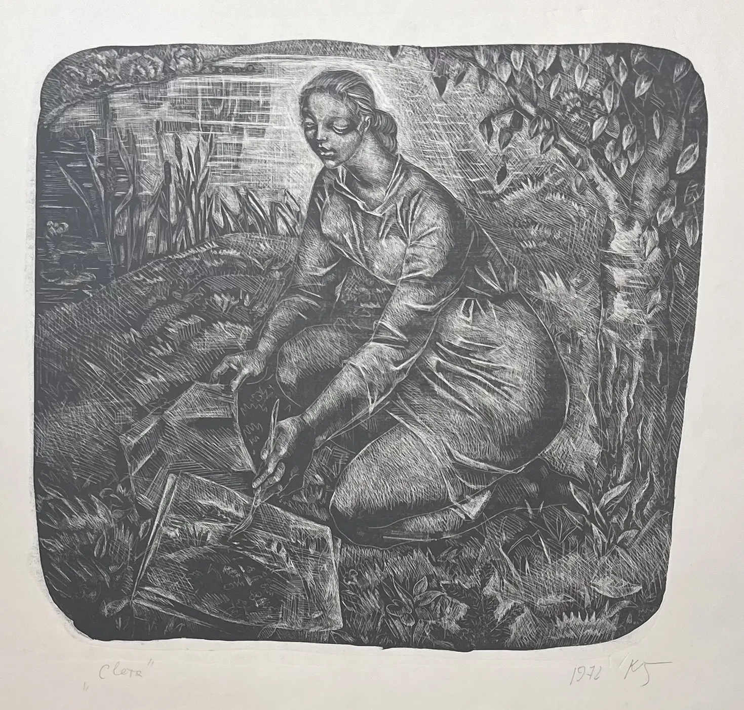 «Света», Н.Х., художник, купить картину.