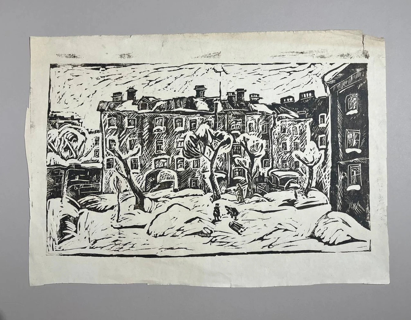«Городской пейзаж»,Рахина В.И.