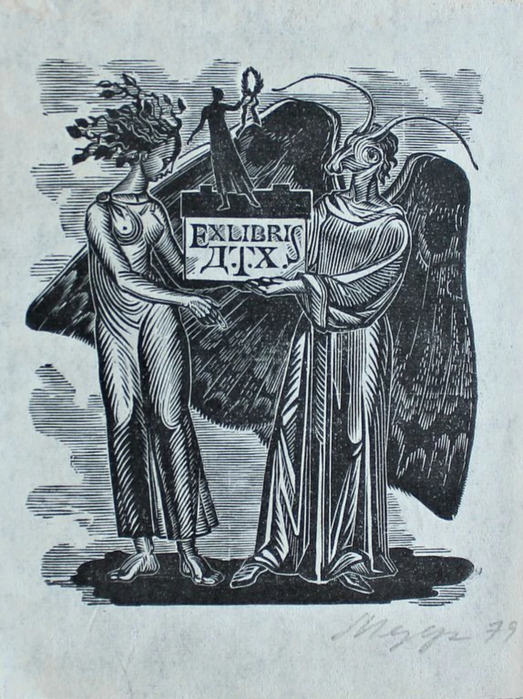 «Экслибрис Д.Т.Х.» Мезерина Т.К.