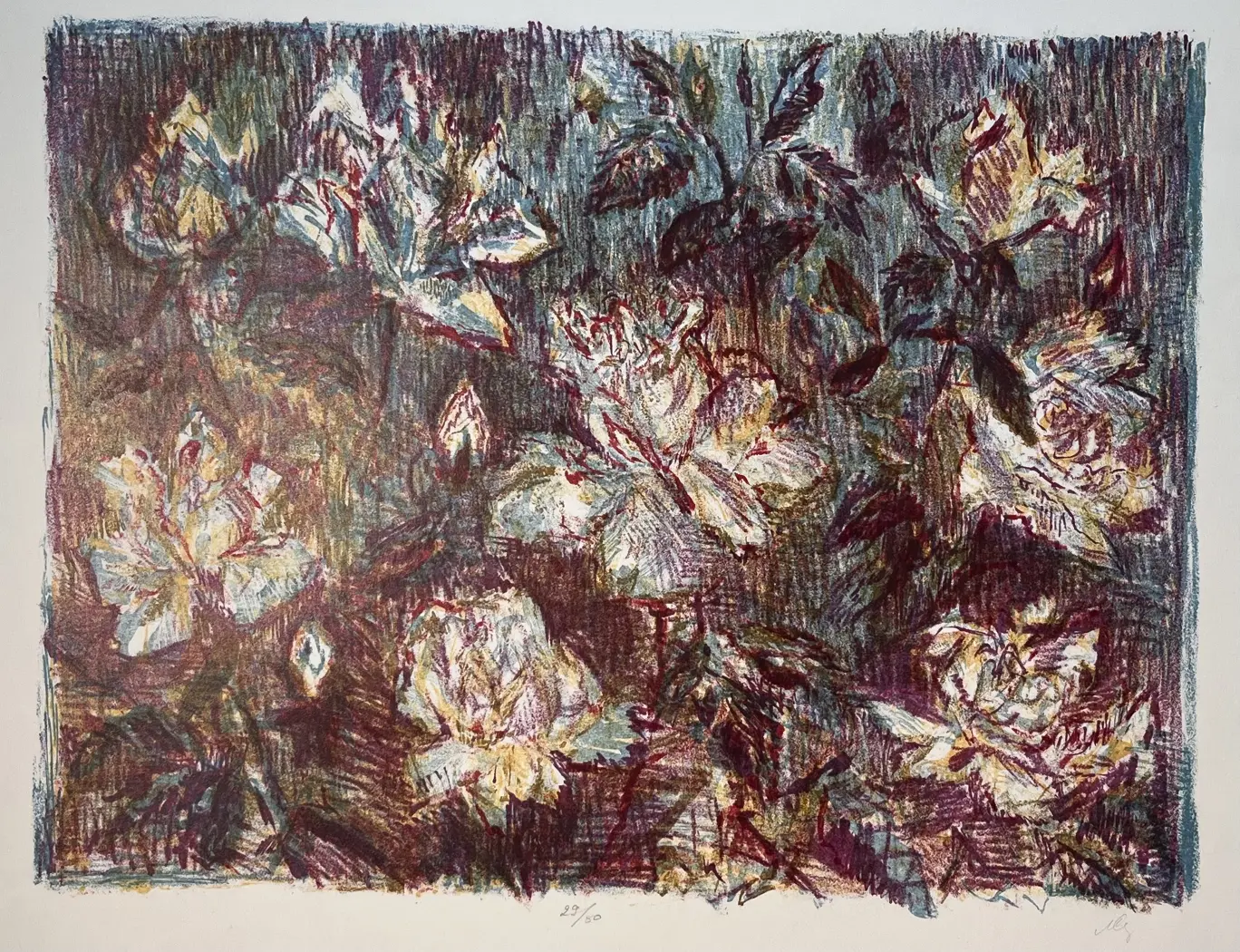 «Розы», Сергеева Людмила Афанасьевна, художник, купить картину.