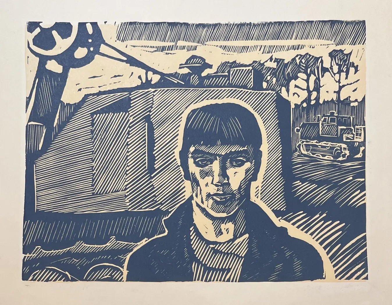 «Портрет мужчины», Н.Х., художник, купить картину.