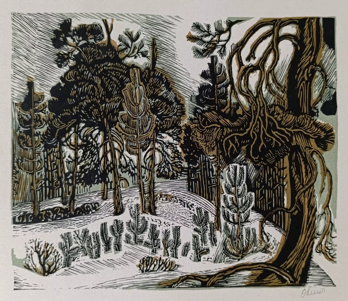 «Зимний лес» Овсянников А.Л.