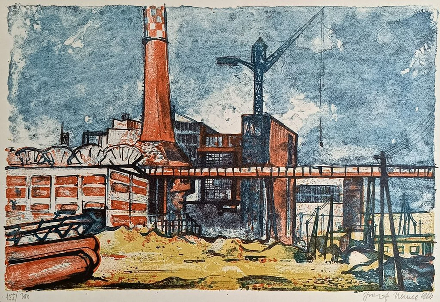 «Новый металлургический завод в восточной Словакии» Josef Nemec