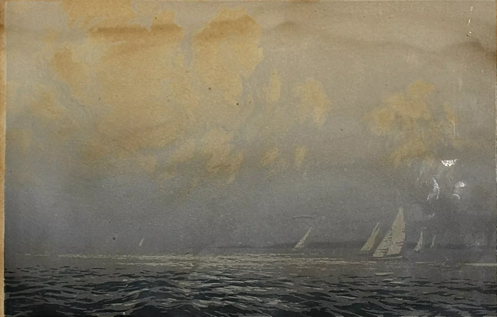 «Рыбинское море», Дмитриев Олег Алексеевич, художник, купить картину