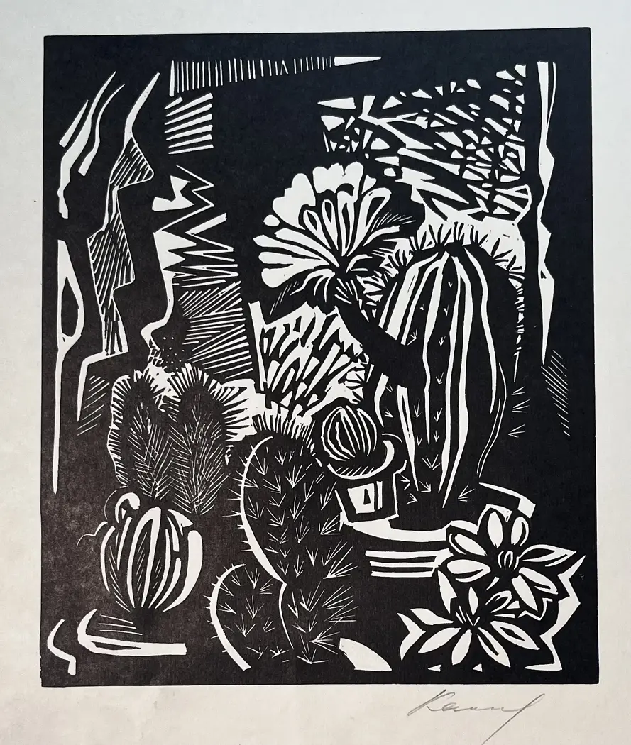 «Кактусы», Каменская Екатерина Николаевна, художник, купить картину.