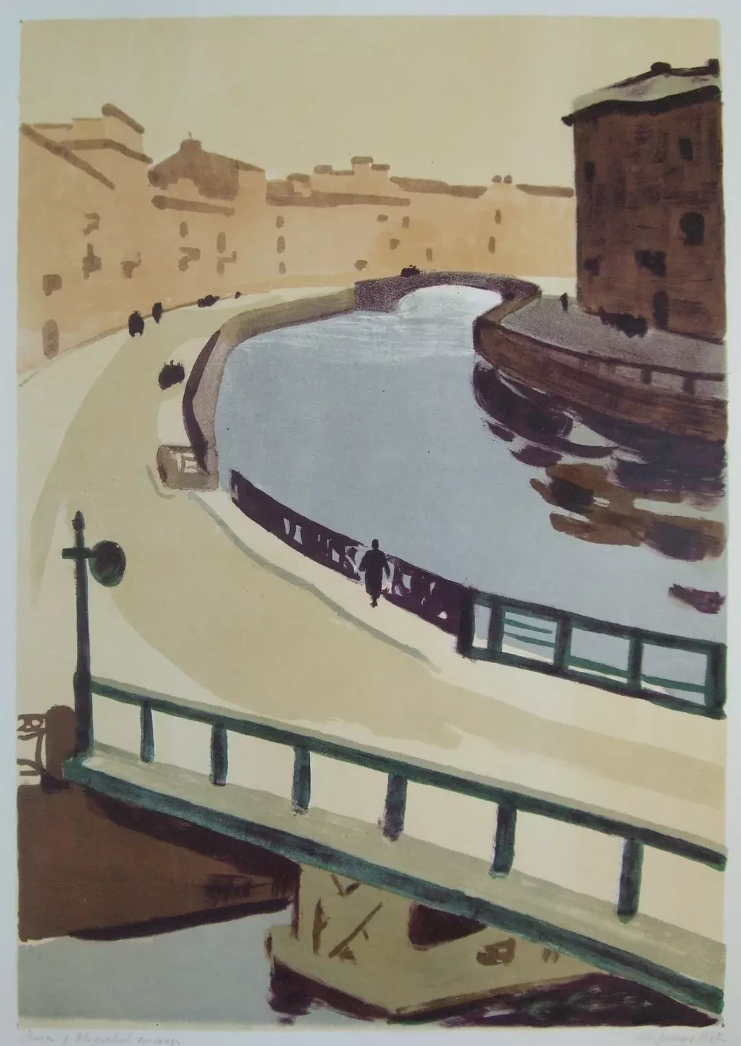 «Мойка у Дворцовой площади», Чарнецкая М.С., 1967