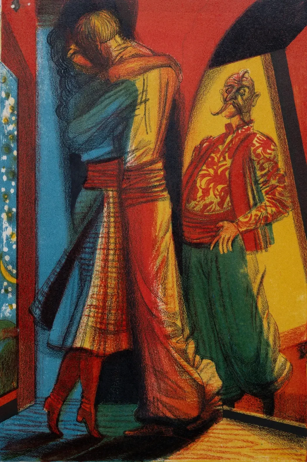 «Сказочный сюжет», Н.Х., художник, купить картину.