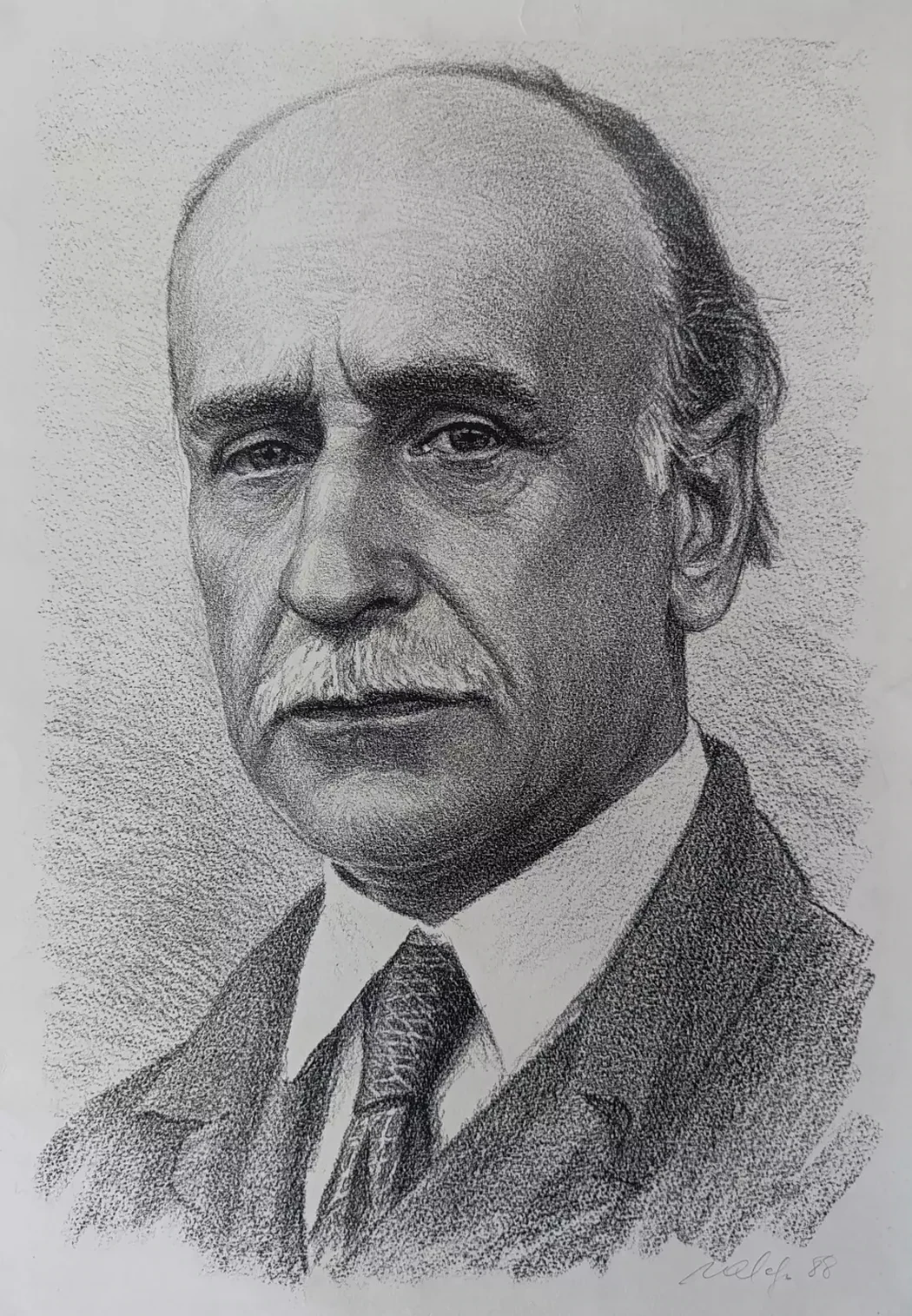 «Портрет Борис Житков» Лаврухин Ю.Н.