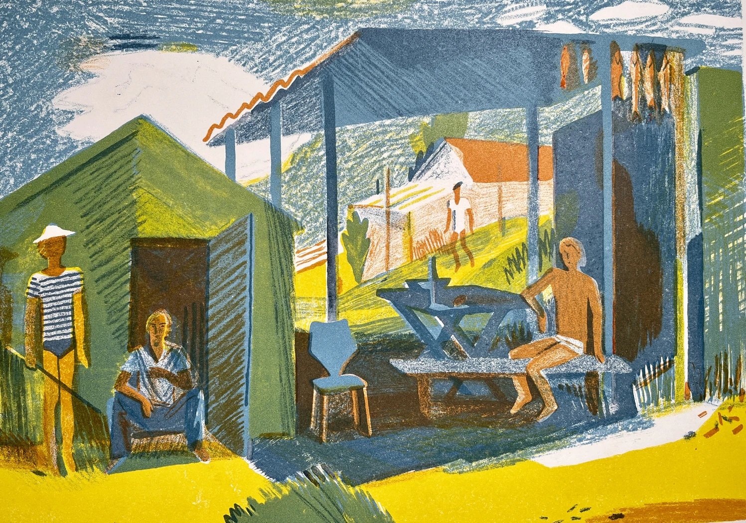 «Крым», Макавеева Галина Александровна, художник, купить картину, купить, работы, аукцион, графика, галерея ОПХ, Bidspirit, бидспирит, магазин