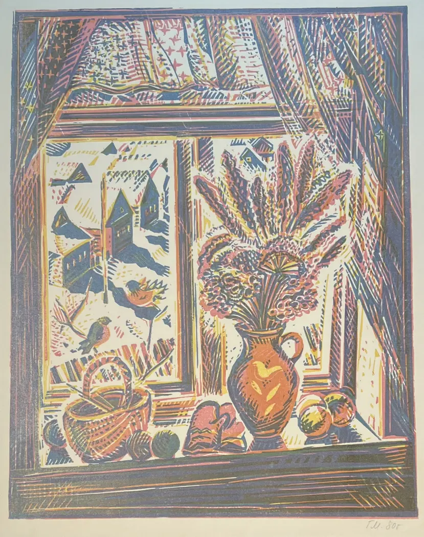 «Зимний день», Молчанова Галина Петровна, художник, купить картину.
