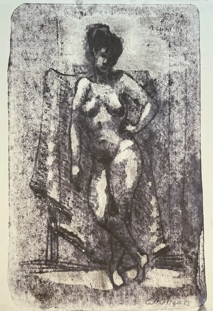 «Обнажённая», Мартилла Елена Оскаровна, художник, купить картину.