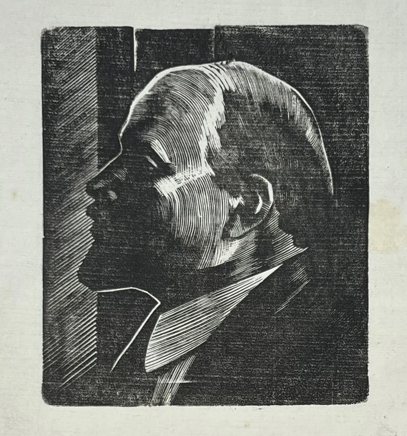 «Портрет В.И. Ленина», Ушин Андрей Алексеевич, художник, купить картину, купить, работы, аукцион, графика, галерея ОПХ, Bidspirit, бидспирит, магазин