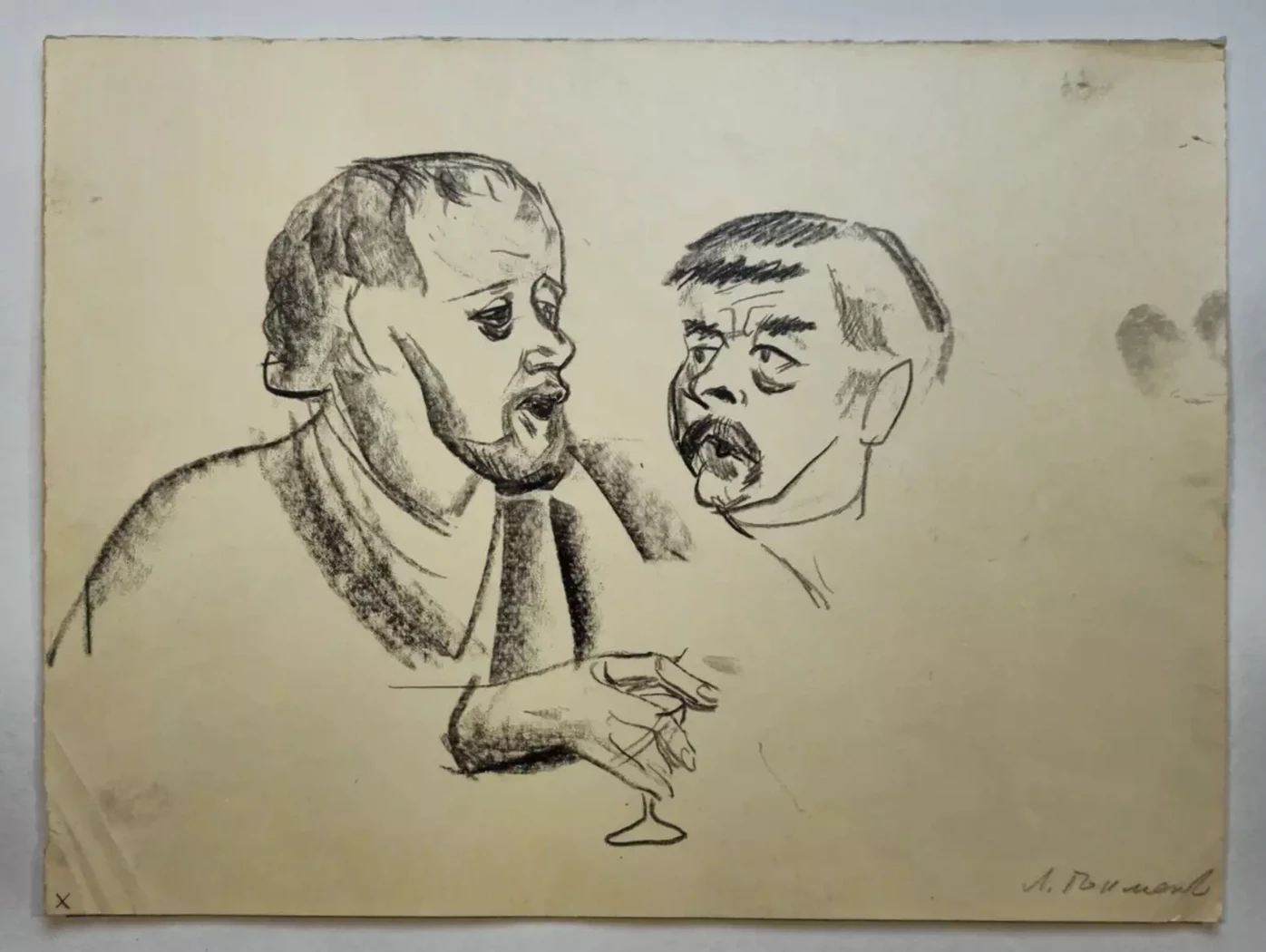 «Двое», Токмаков Лeв Алексееевич, художник, купить картину 