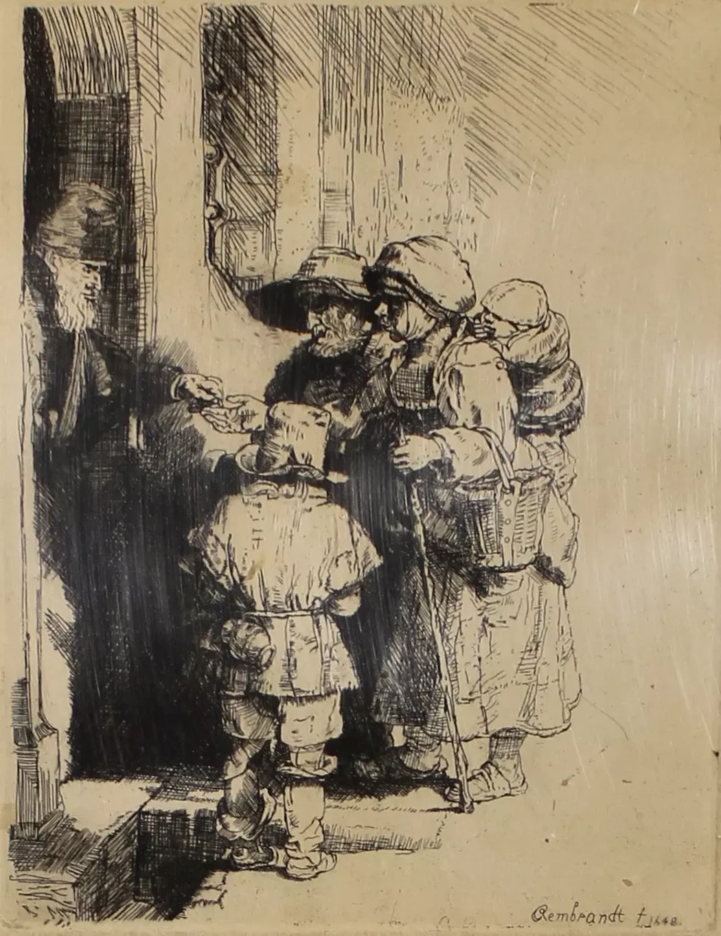 «Милостыня», 1648