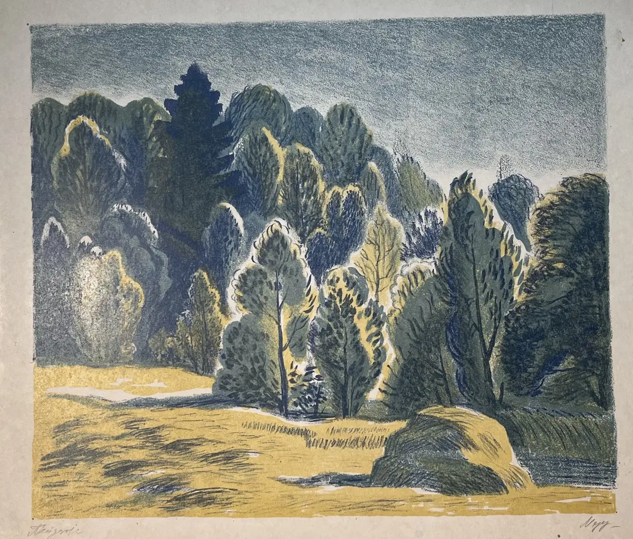 «Пейзаж», Мезерина Татьяна Константиновна, художник, купить картину.