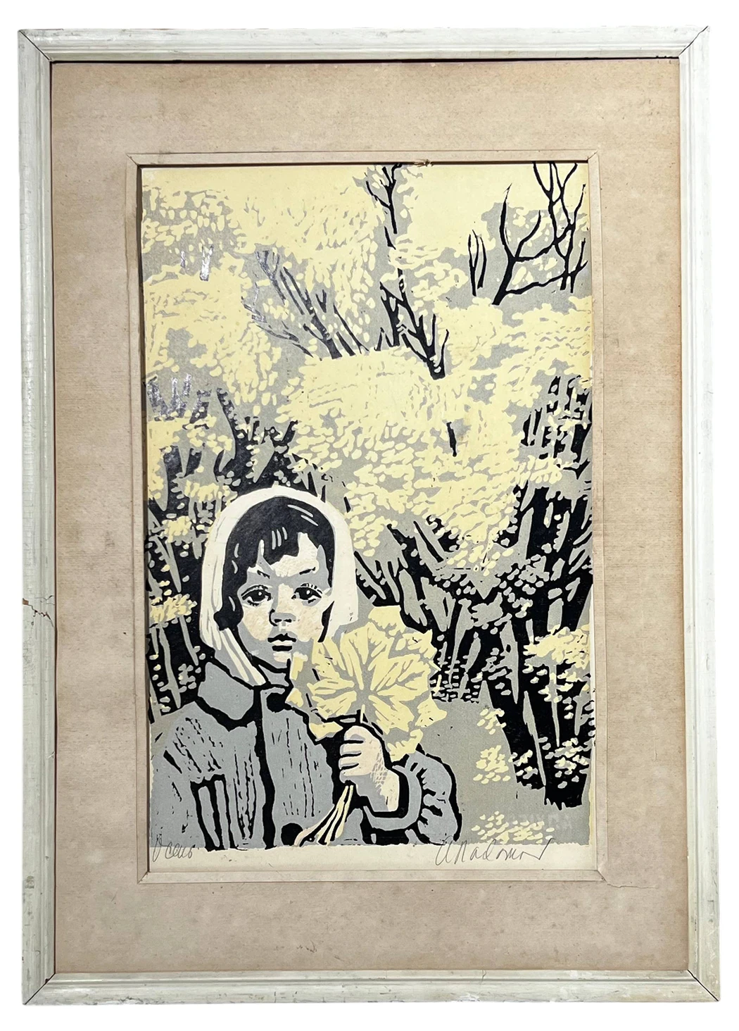 «Осень», Пахомов Алексей Федорович, художник, купить картину, купить, работы, аукцион, графика, галерея ОПХ, Bidspirit, бидспирит, магазин