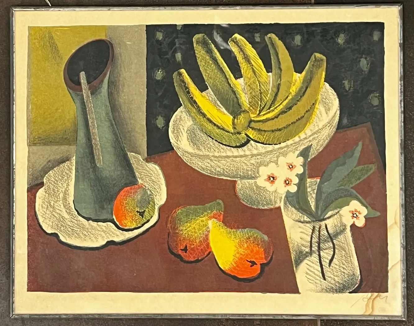 «Бананы», Агабеков Александр Суренович, художник, купить картину, купить, работы, аукцион, графика, галерея ОПХ, Bidspirit, бидспирит, магазин