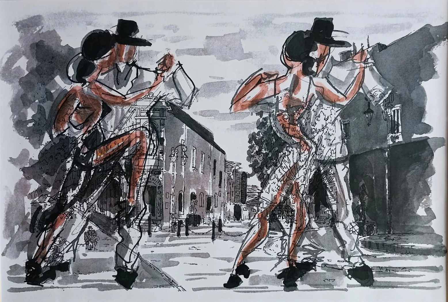 «Ла-Бока, Аргентина. Аррабальское танго» Guillermo Alio