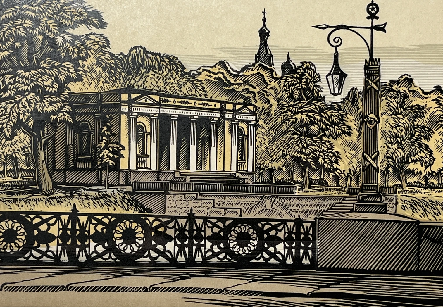 «Михайловский сад», Ракицкий Борис Романович, художник, купить картину