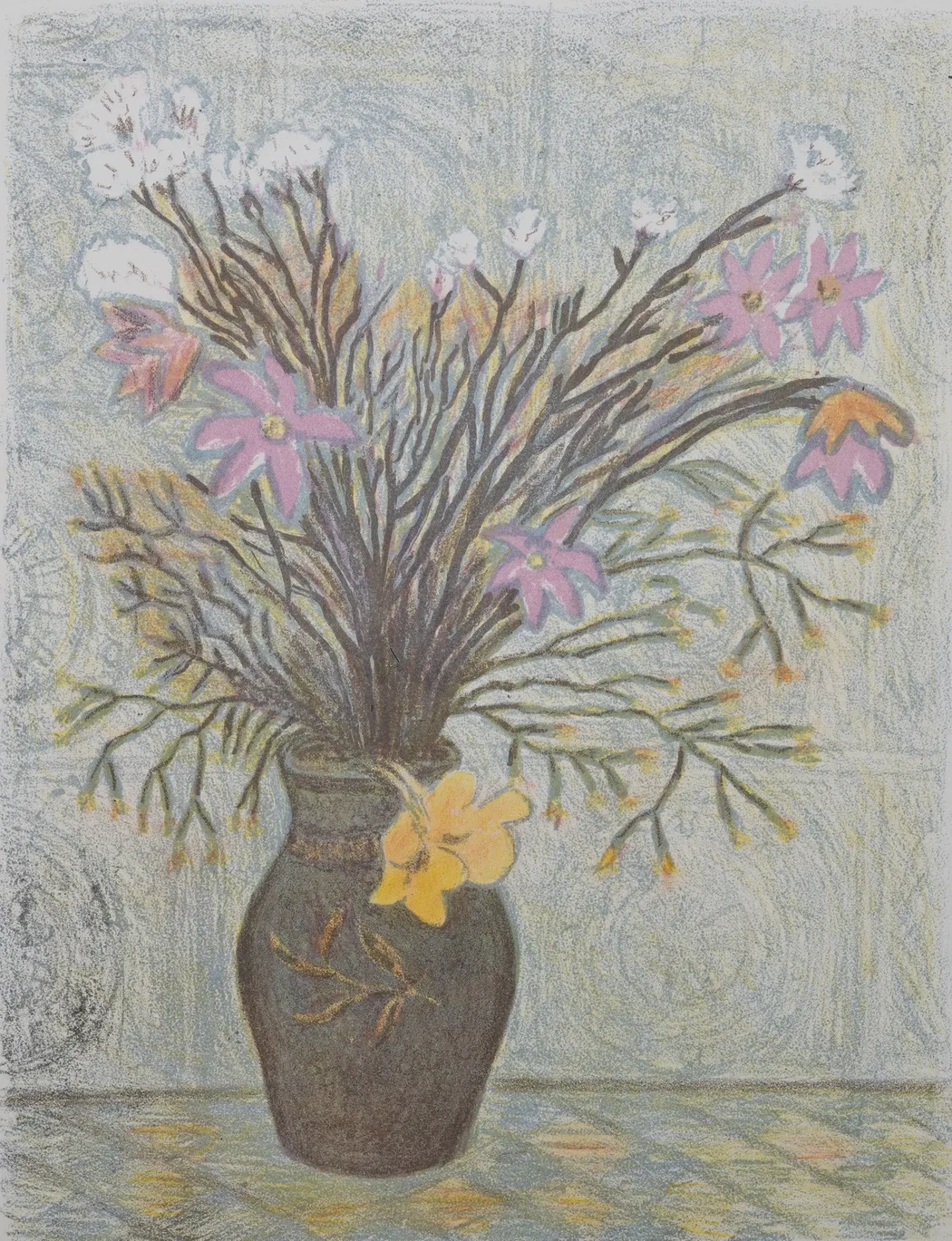«Осенний букет», 1983 г., Айзенштадт Елизавета Ефимовна, художник, купить картину.