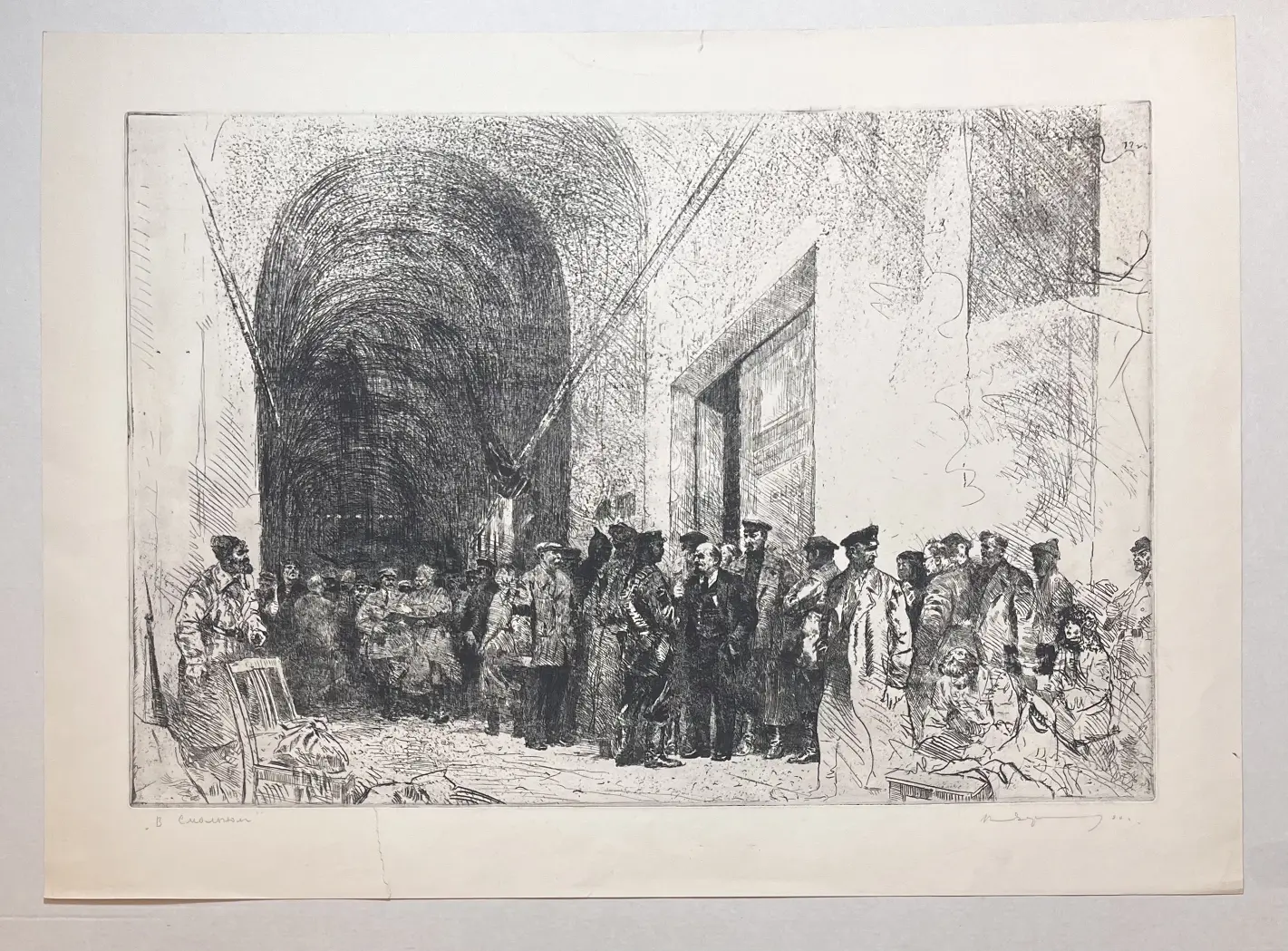 «В Смольном», Варлен Пен, художник, купить картину.