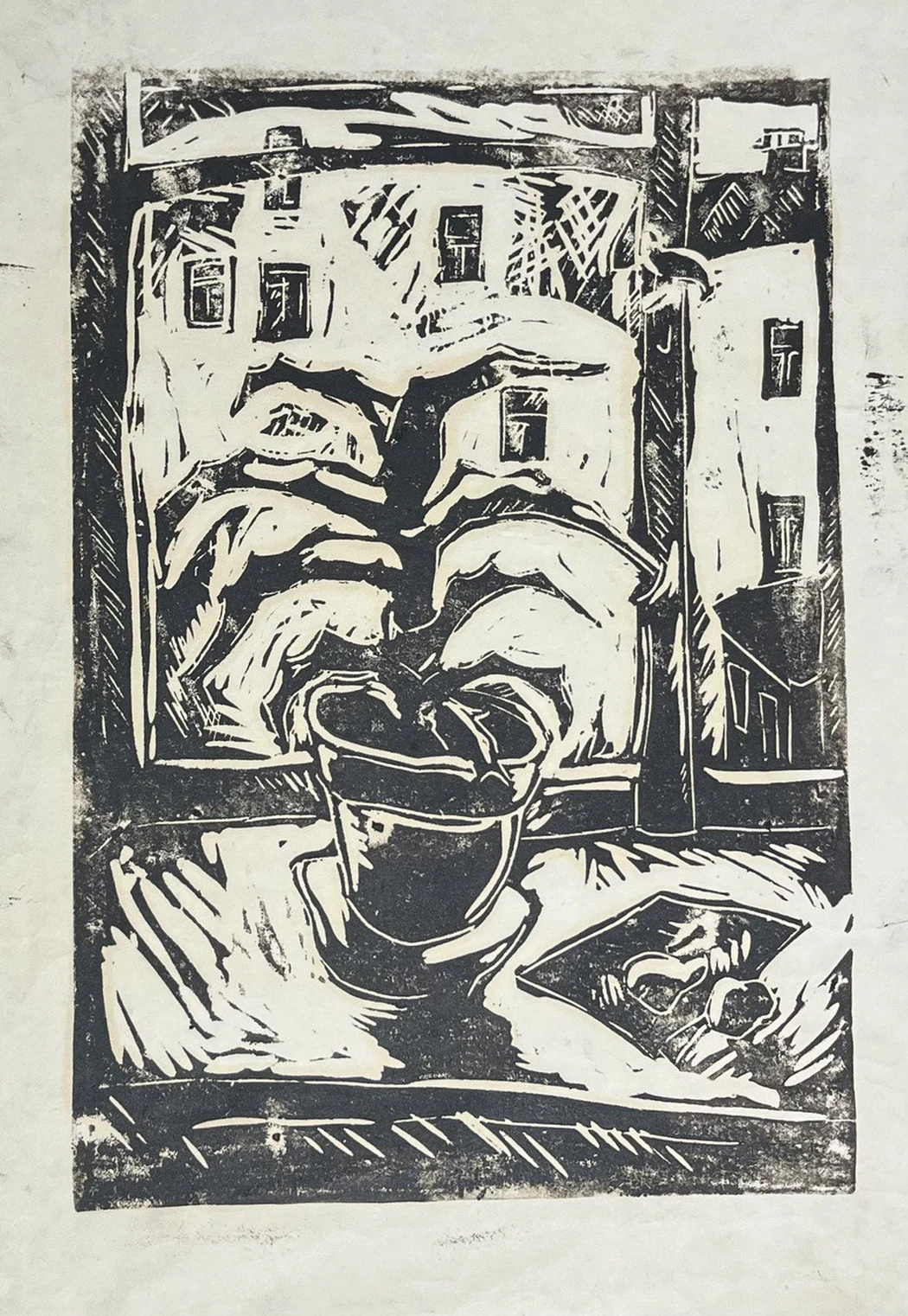 «Натюрморт.Окно»,В.И.Рахина