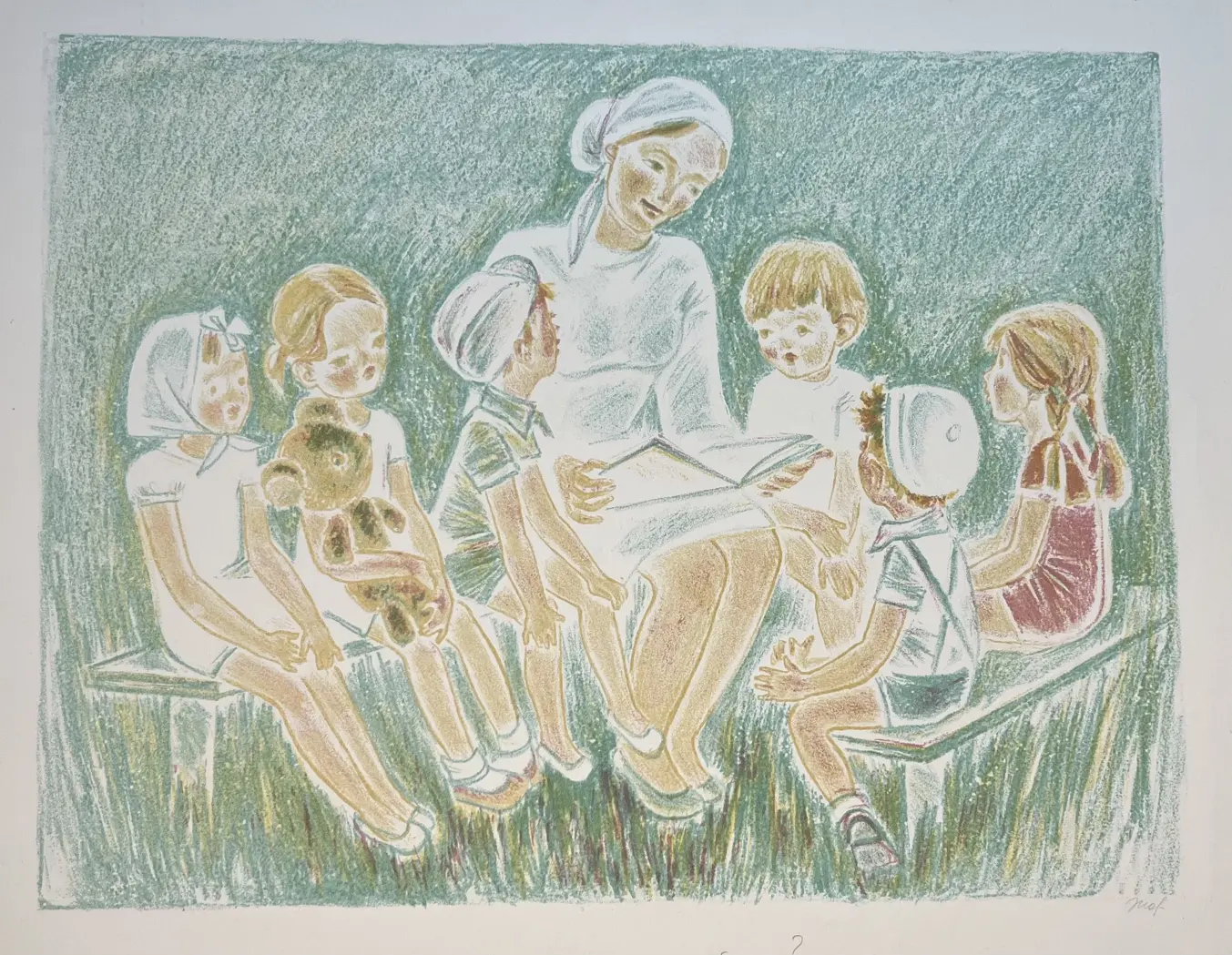 «За чтением», Жабина Тамара Алексеевна, художник, купить картину.